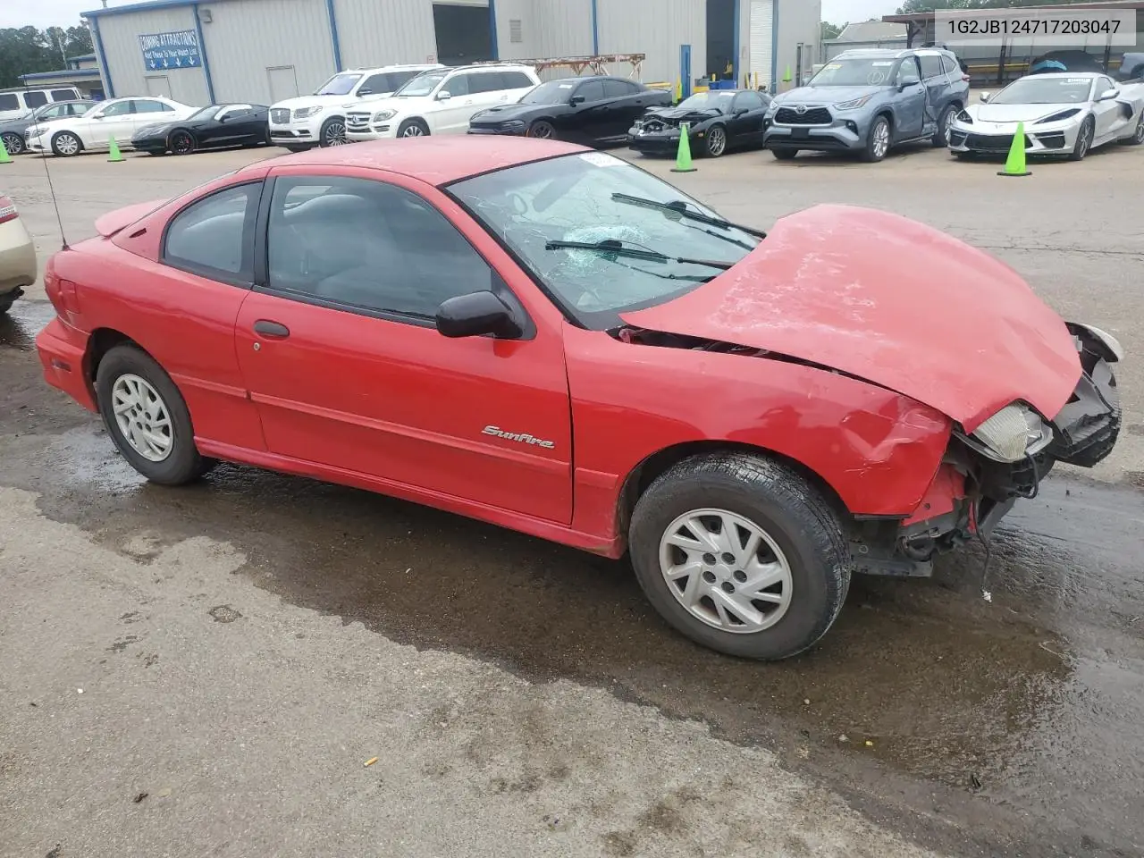 2001 Pontiac Sunfire Se VIN: 1G2JB124717203047 Lot: 56062475