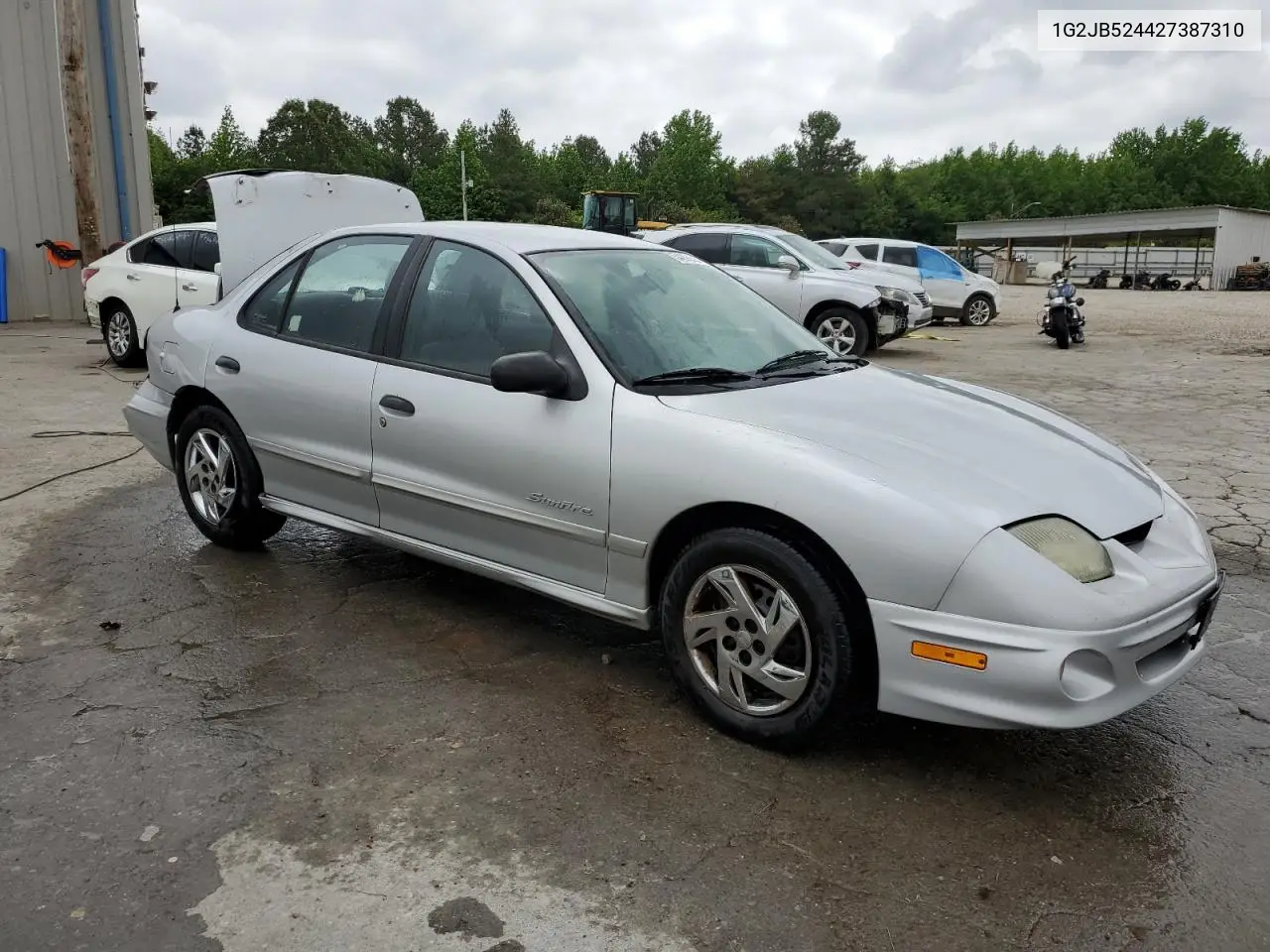 2002 Pontiac Sunfire Se VIN: 1G2JB524427387310 Lot: 54899625
