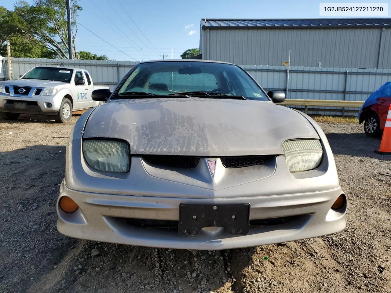 2002 Pontiac Sunfire Se VIN: 1G2JB524127211220 Lot: 55301595