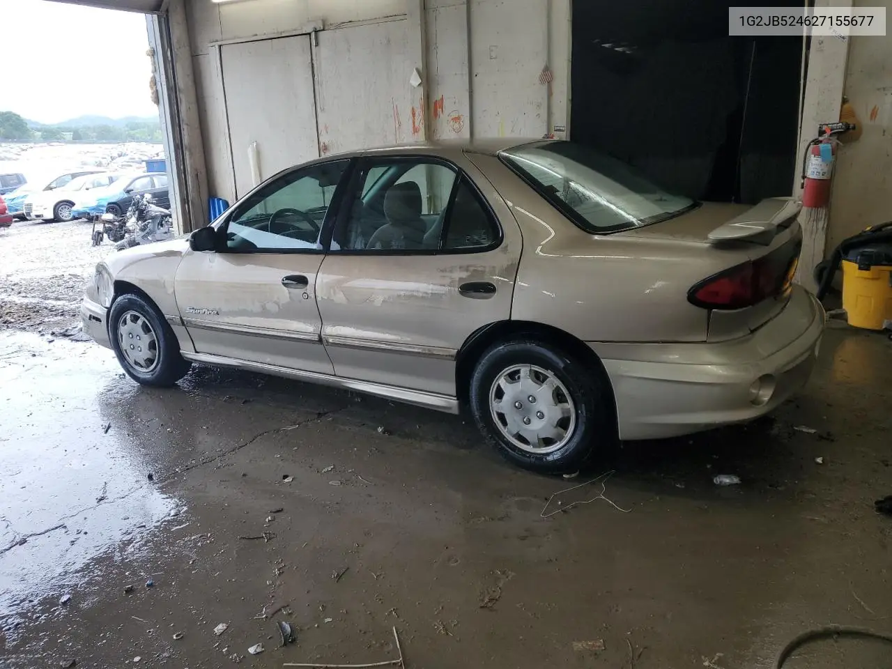 2002 Pontiac Sunfire Se VIN: 1G2JB524627155677 Lot: 55771625