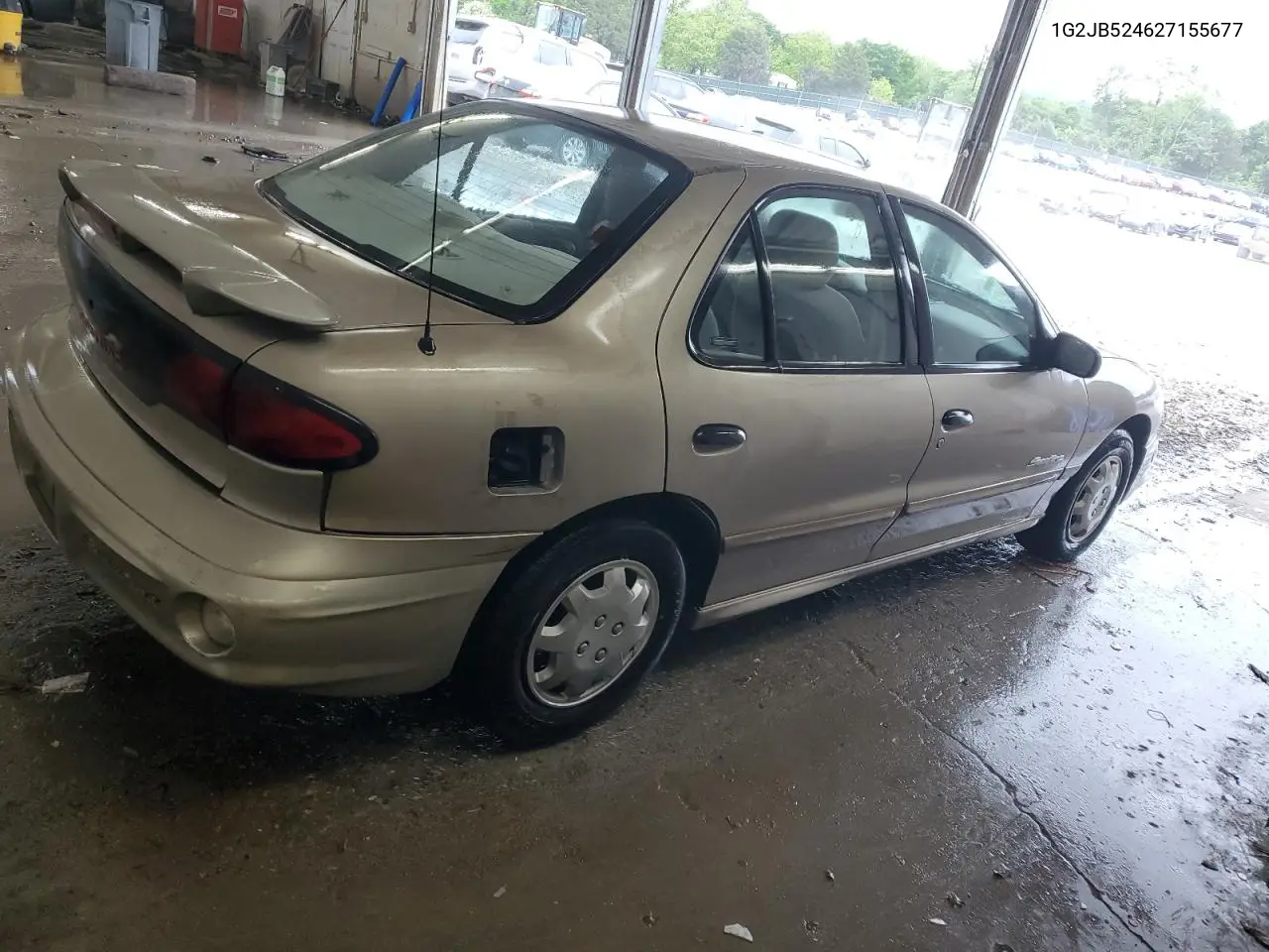 2002 Pontiac Sunfire Se VIN: 1G2JB524627155677 Lot: 55771625