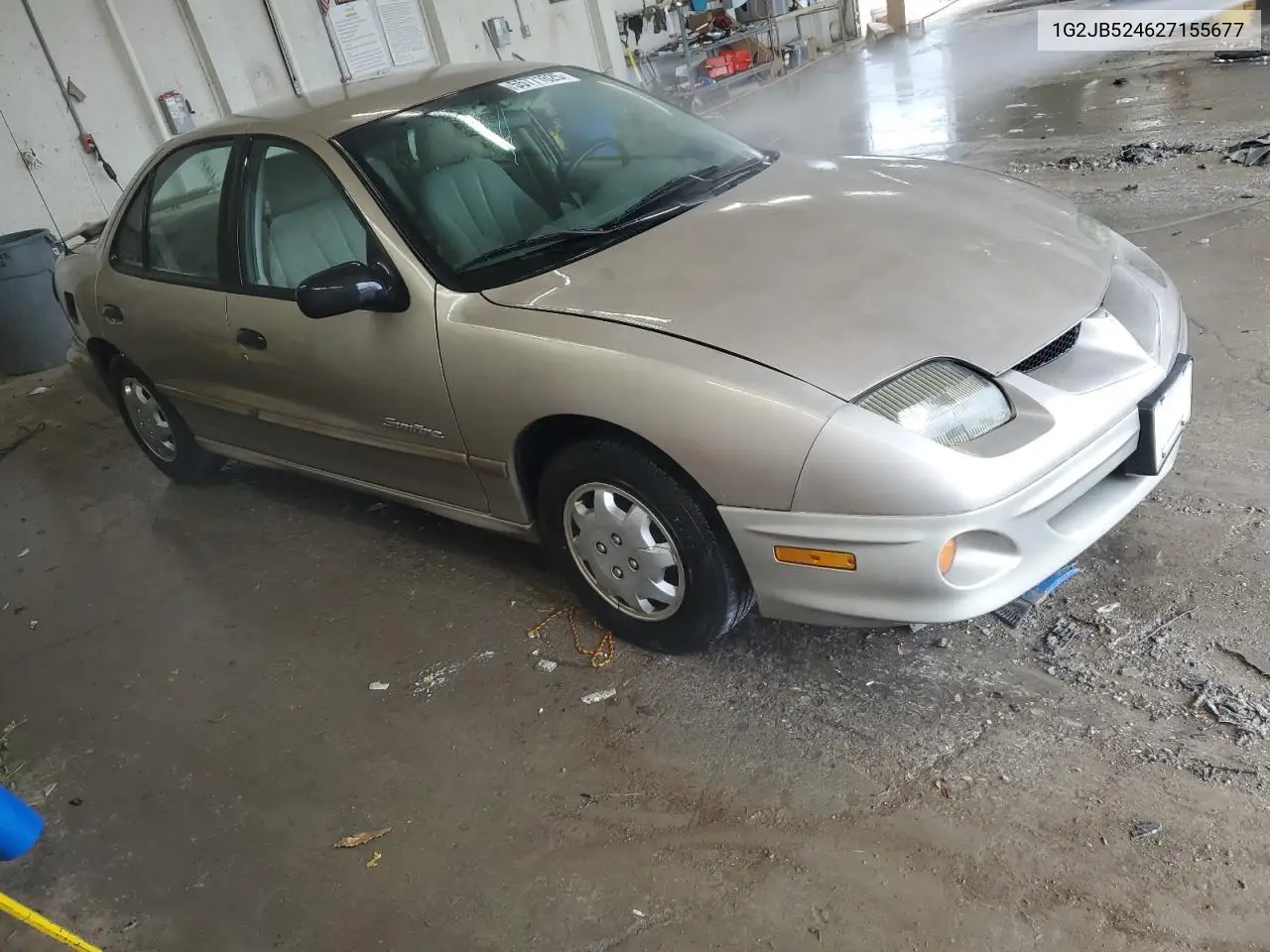 2002 Pontiac Sunfire Se VIN: 1G2JB524627155677 Lot: 55771625