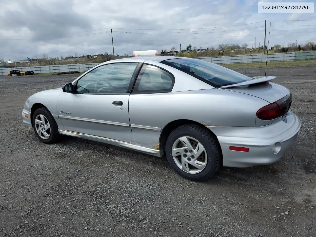 2002 Pontiac Sunfire Se VIN: 1G2JB124927312790 Lot: 55923795