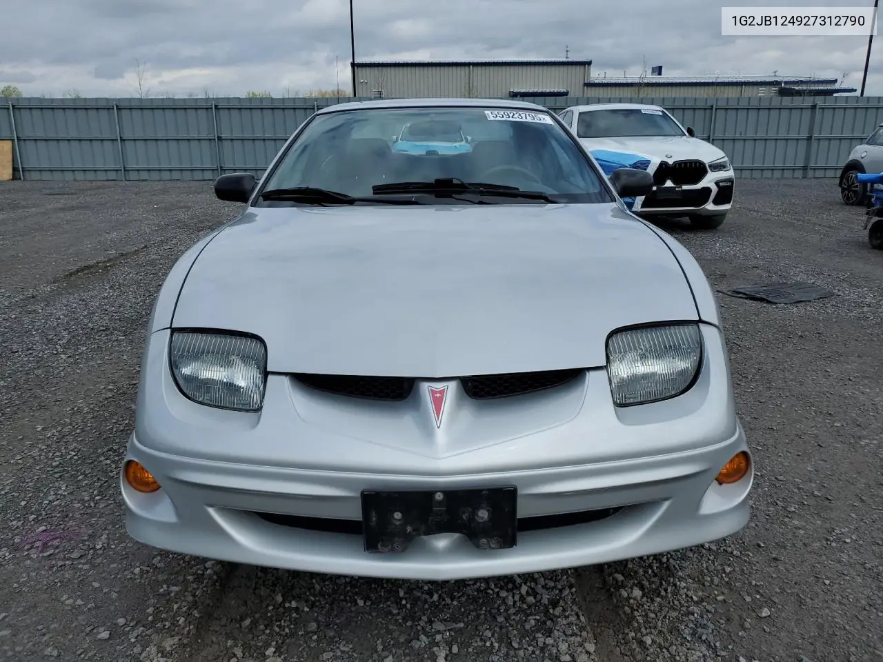 2002 Pontiac Sunfire Se VIN: 1G2JB124927312790 Lot: 55923795