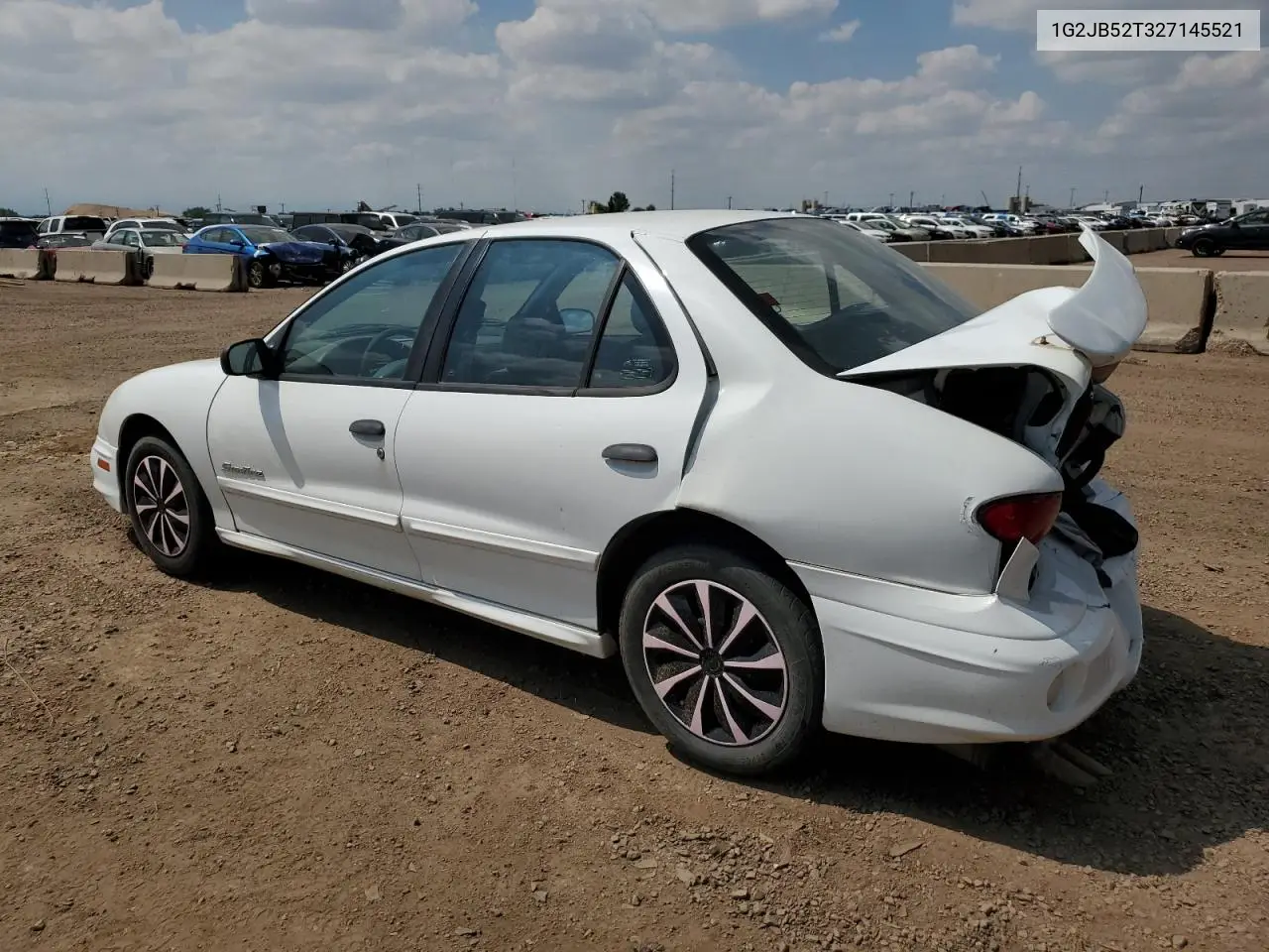 2002 Pontiac Sunfire Se VIN: 1G2JB52T327145521 Lot: 63084685