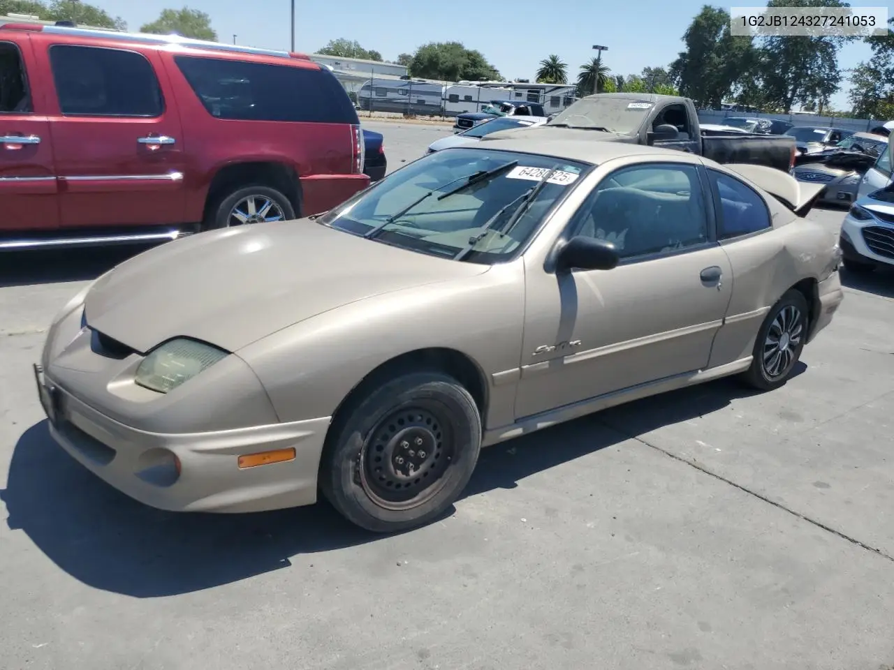 2002 Pontiac Sunfire Se VIN: 1G2JB124327241053 Lot: 64280825