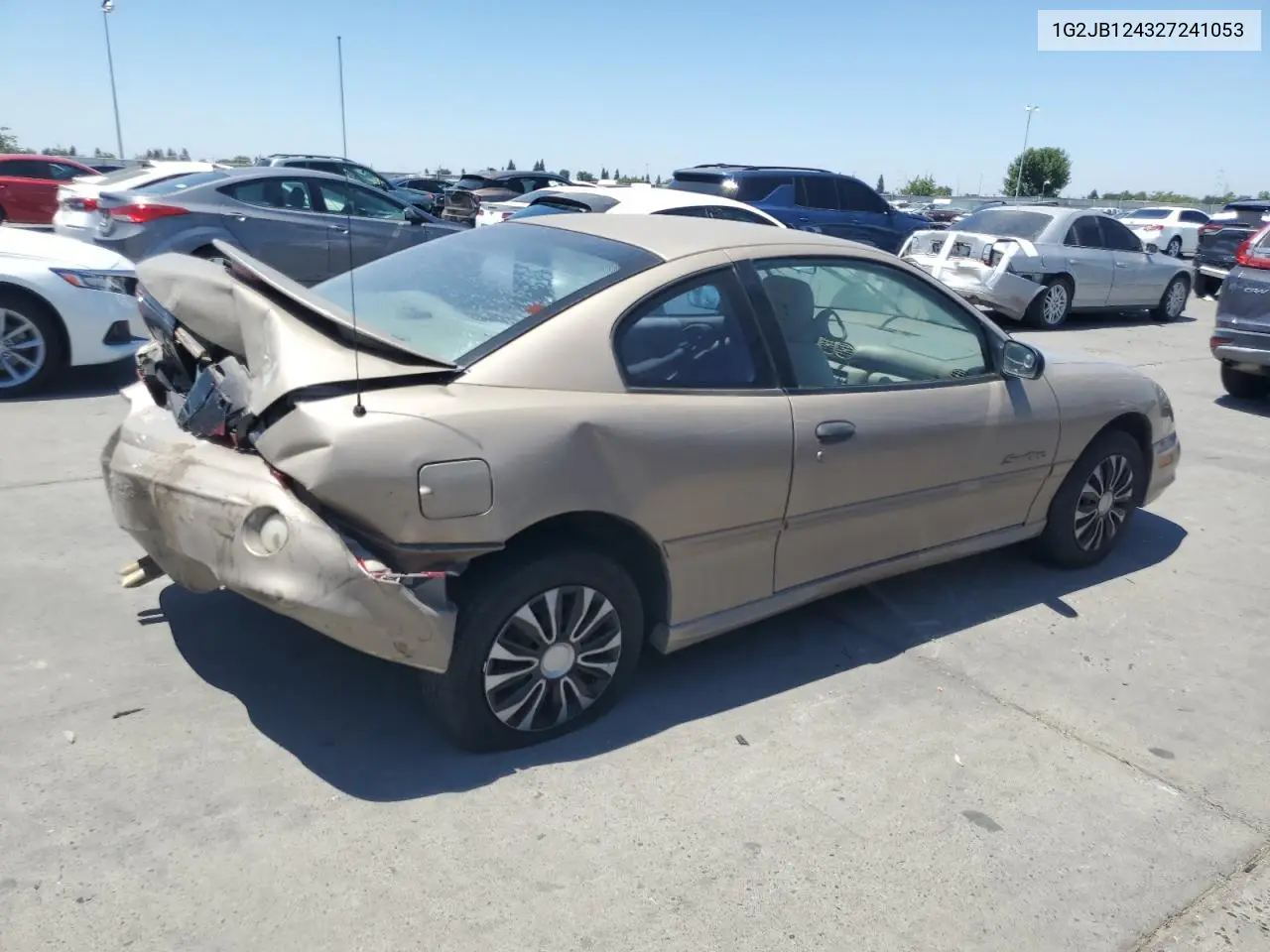 2002 Pontiac Sunfire Se VIN: 1G2JB124327241053 Lot: 64280825