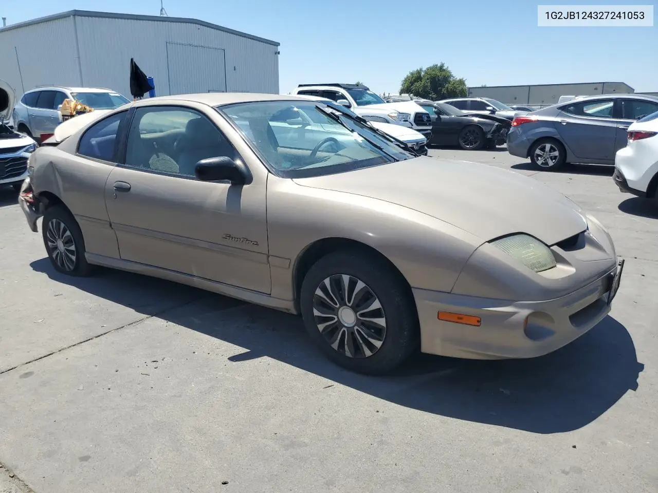2002 Pontiac Sunfire Se VIN: 1G2JB124327241053 Lot: 64280825
