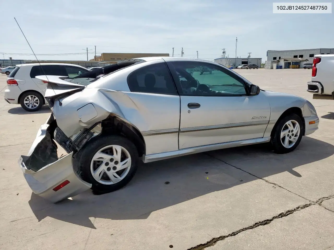 2002 Pontiac Sunfire Se VIN: 1G2JB124527487750 Lot: 64767845