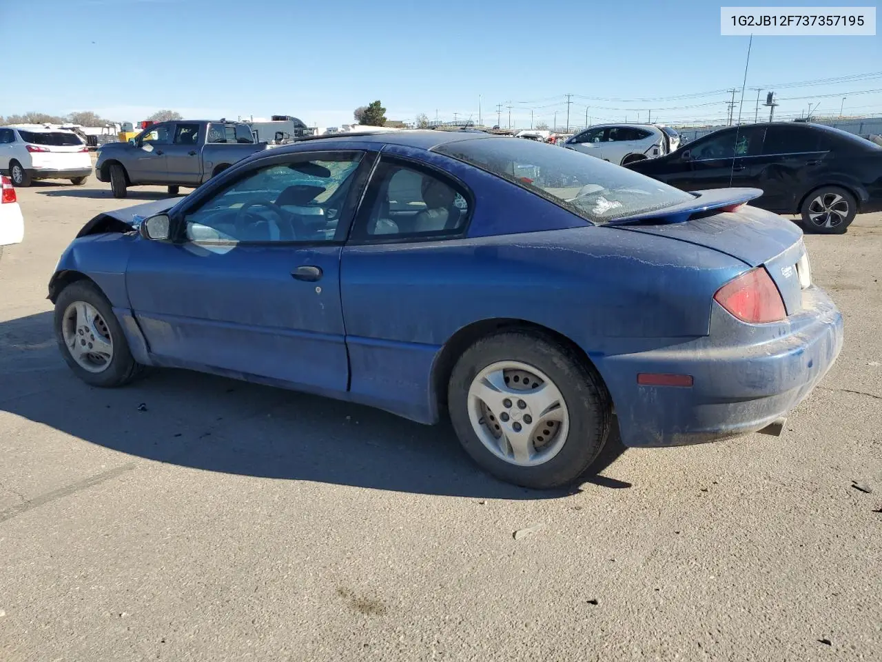 2003 Pontiac Sunfire VIN: 1G2JB12F737357195 Lot: 50627925