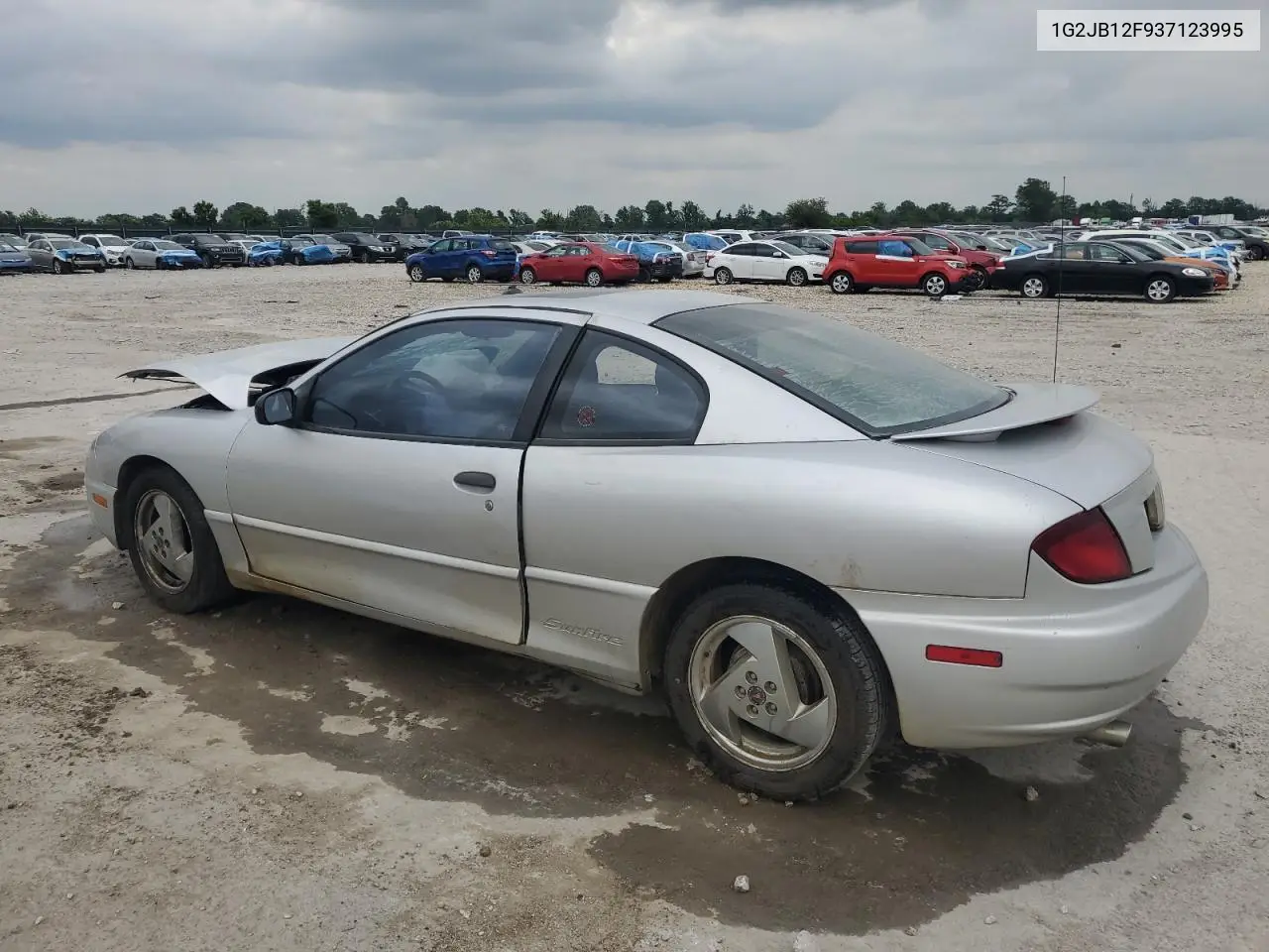 2003 Pontiac Sunfire VIN: 1G2JB12F937123995 Lot: 57088505