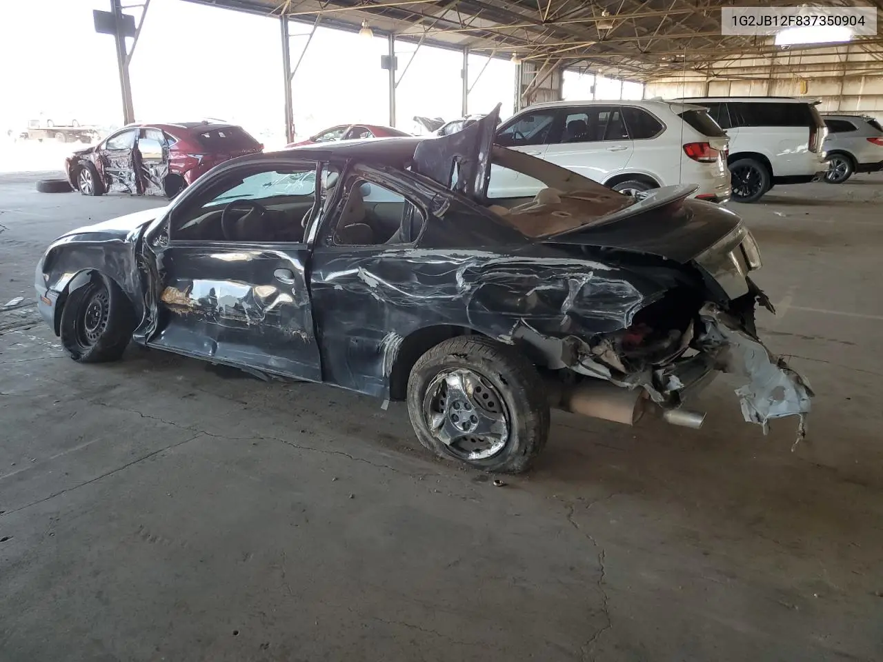 2003 Pontiac Sunfire VIN: 1G2JB12F837350904 Lot: 63556185