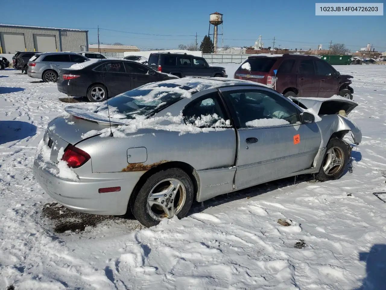 2004 Pontiac Sunfire VIN: 1G23JB14F04726203 Lot: 44968955