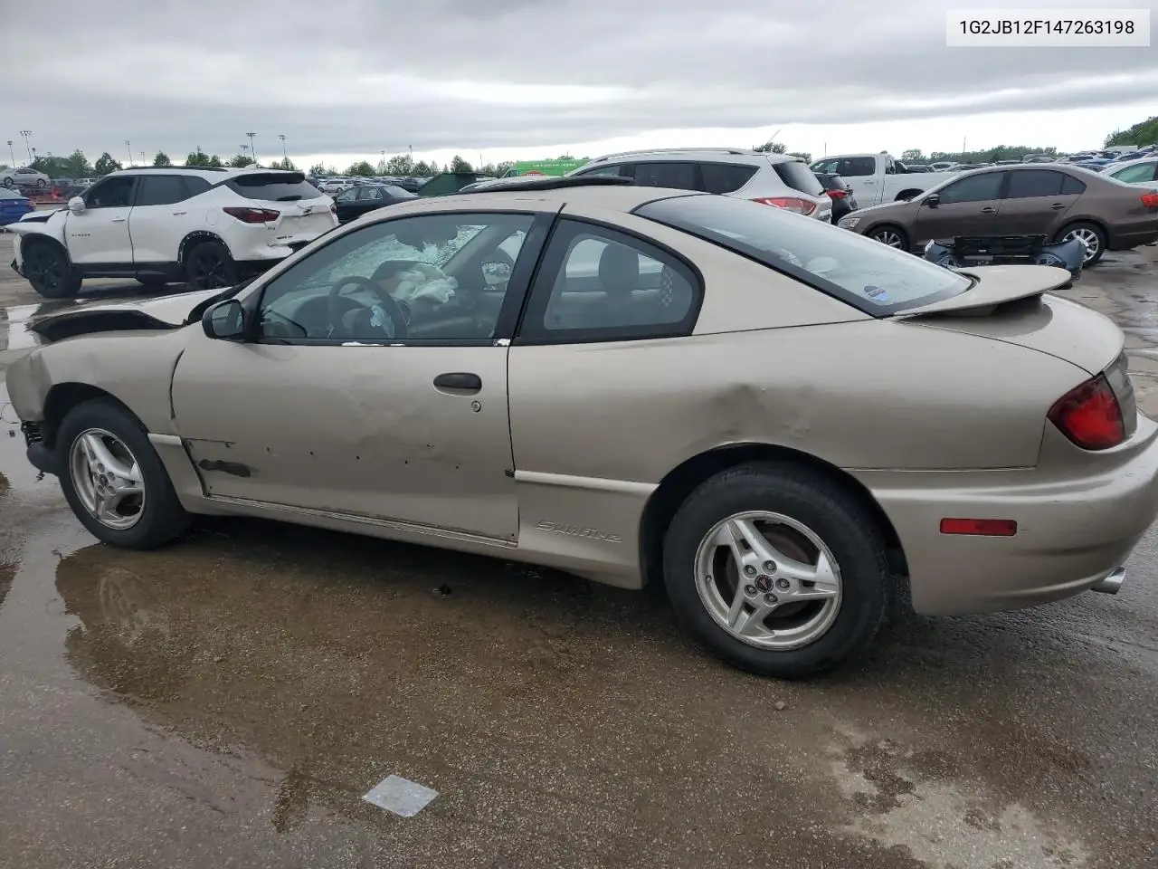 2004 Pontiac Sunfire VIN: 1G2JB12F147263198 Lot: 54842975