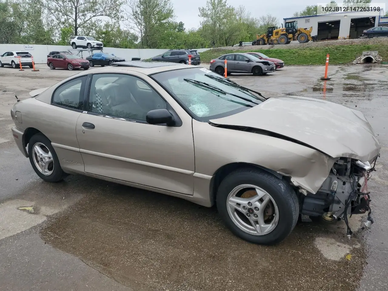 2004 Pontiac Sunfire VIN: 1G2JB12F147263198 Lot: 54842975