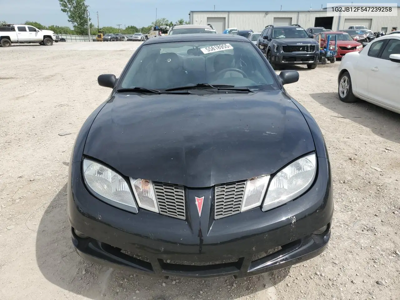2004 Pontiac Sunfire VIN: 1G2JB12F547239258 Lot: 55818955