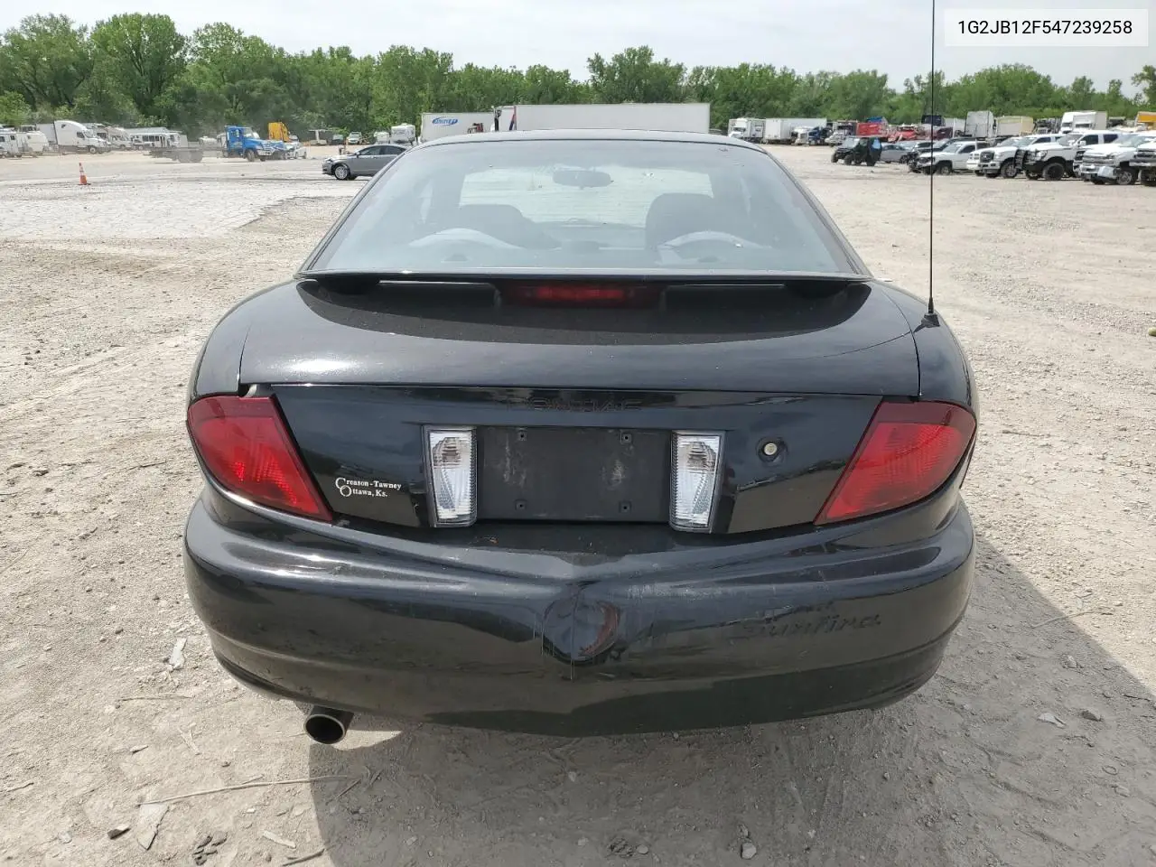 2004 Pontiac Sunfire VIN: 1G2JB12F547239258 Lot: 55818955