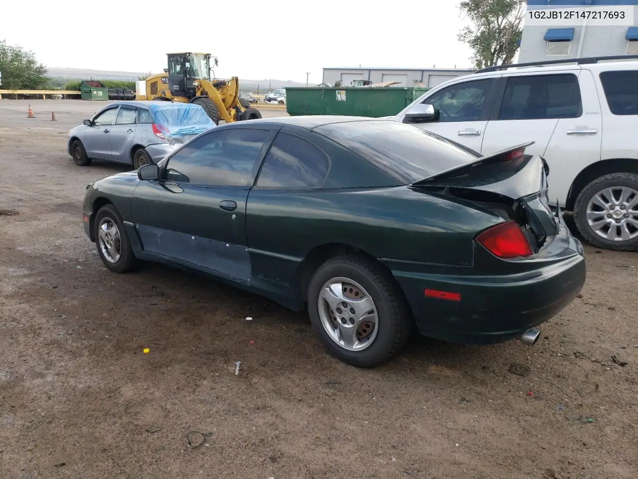 2004 Pontiac Sunfire VIN: 1G2JB12F147217693 Lot: 60542295