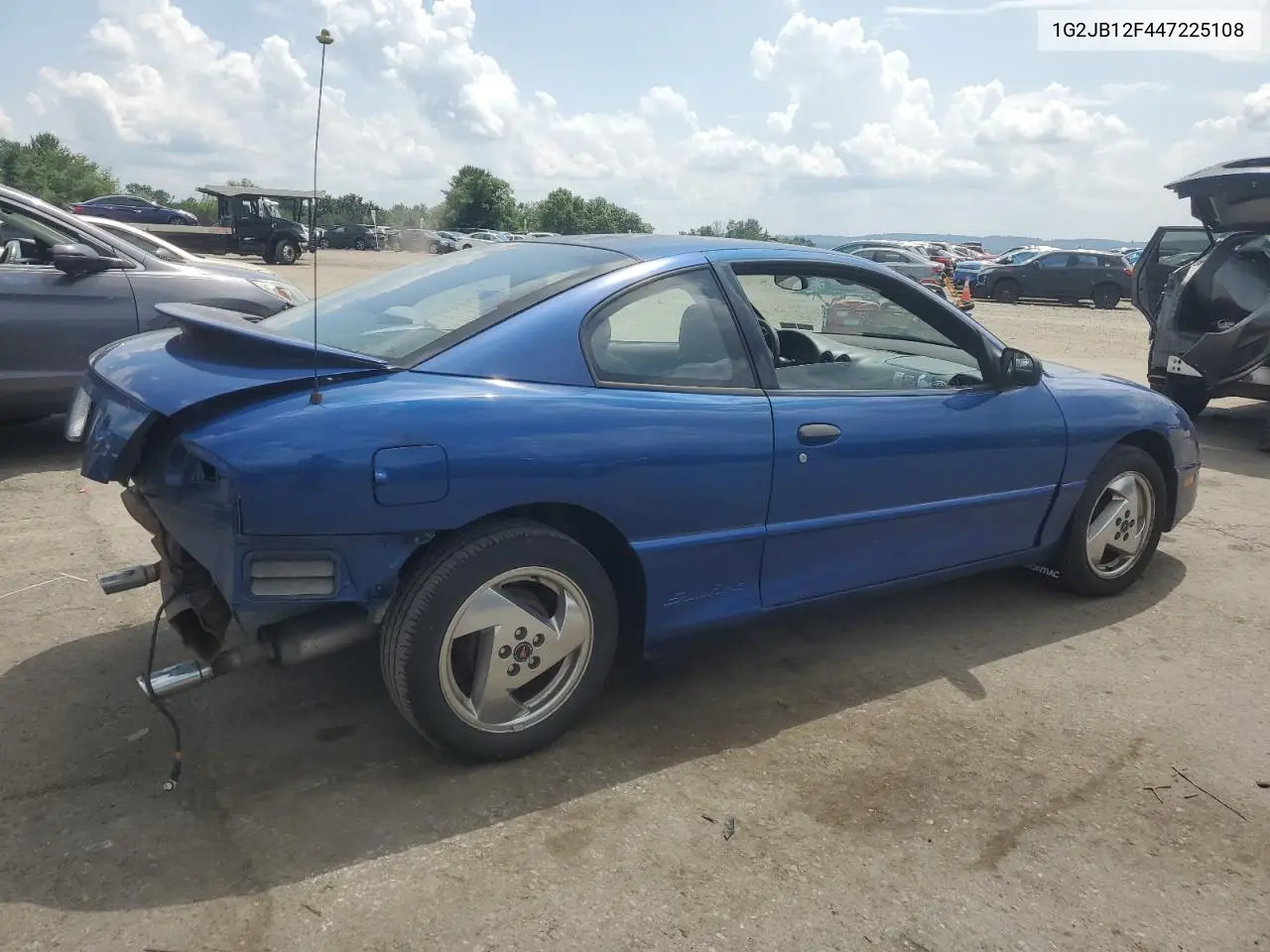 2004 Pontiac Sunfire VIN: 1G2JB12F447225108 Lot: 64629265