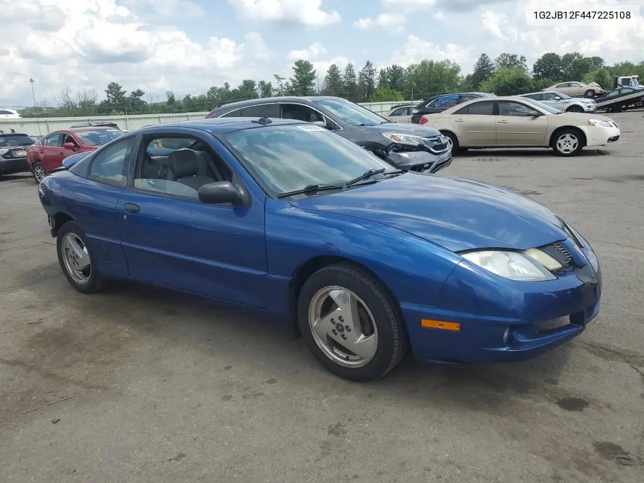 2004 Pontiac Sunfire VIN: 1G2JB12F447225108 Lot: 64629265