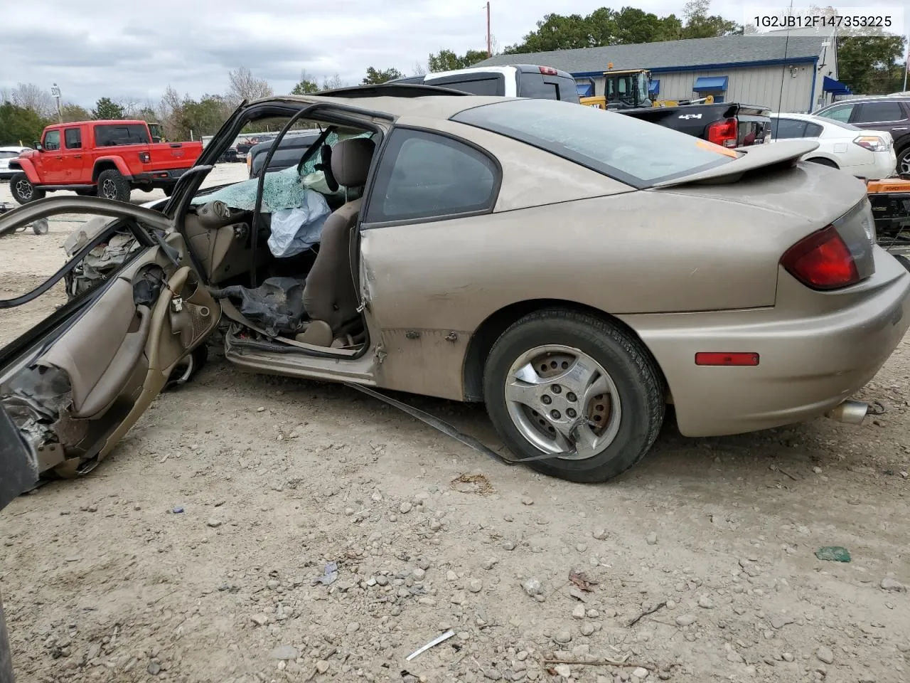 2004 Pontiac Sunfire VIN: 1G2JB12F147353225 Lot: 86117864