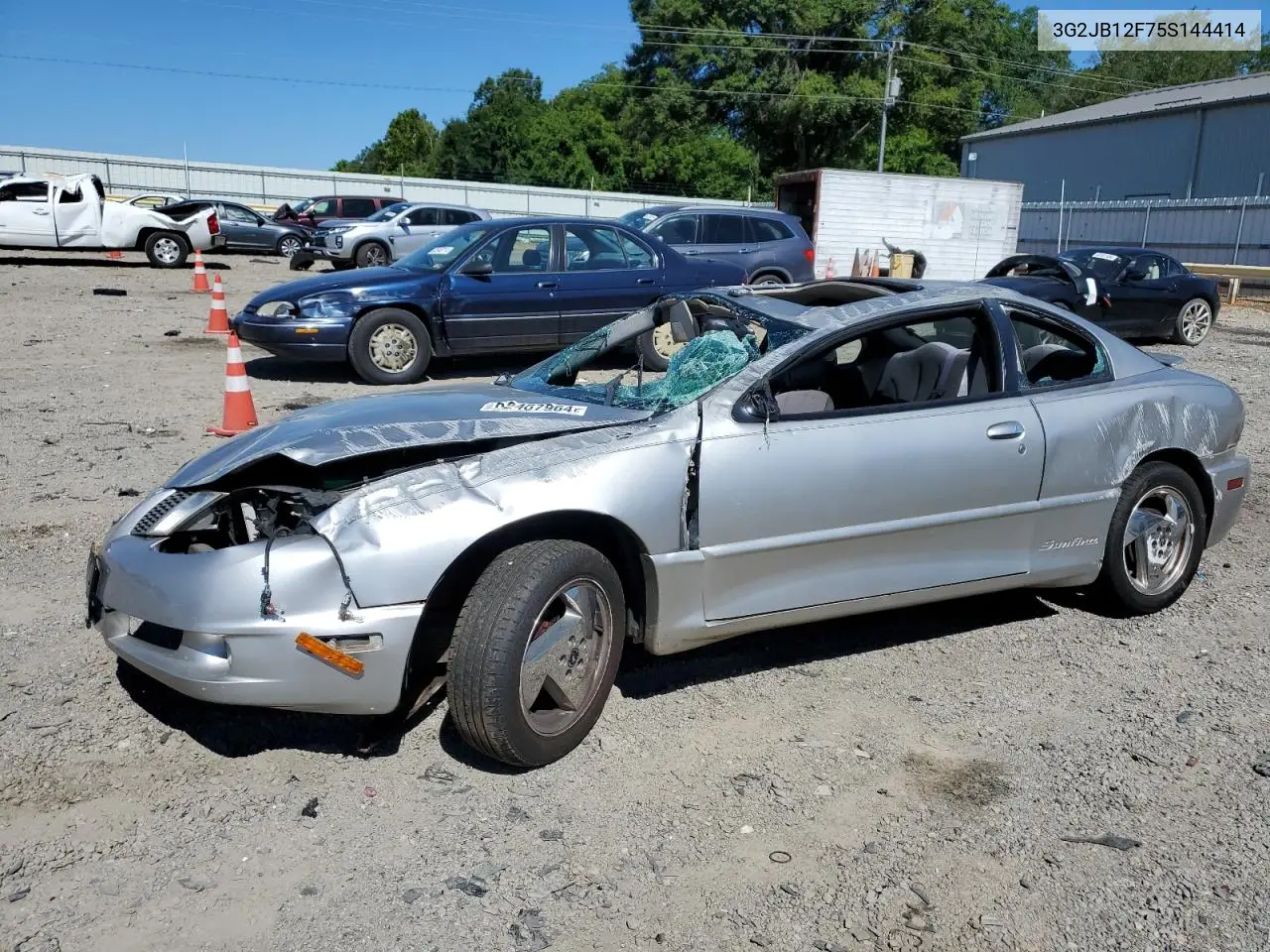 2005 Pontiac Sunfire VIN: 3G2JB12F75S144414 Lot: 57079075