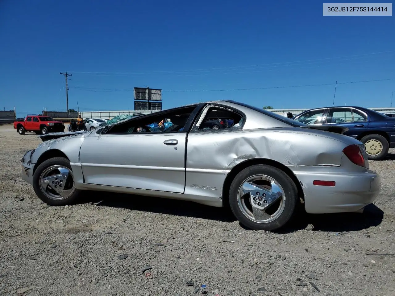 2005 Pontiac Sunfire VIN: 3G2JB12F75S144414 Lot: 57079075