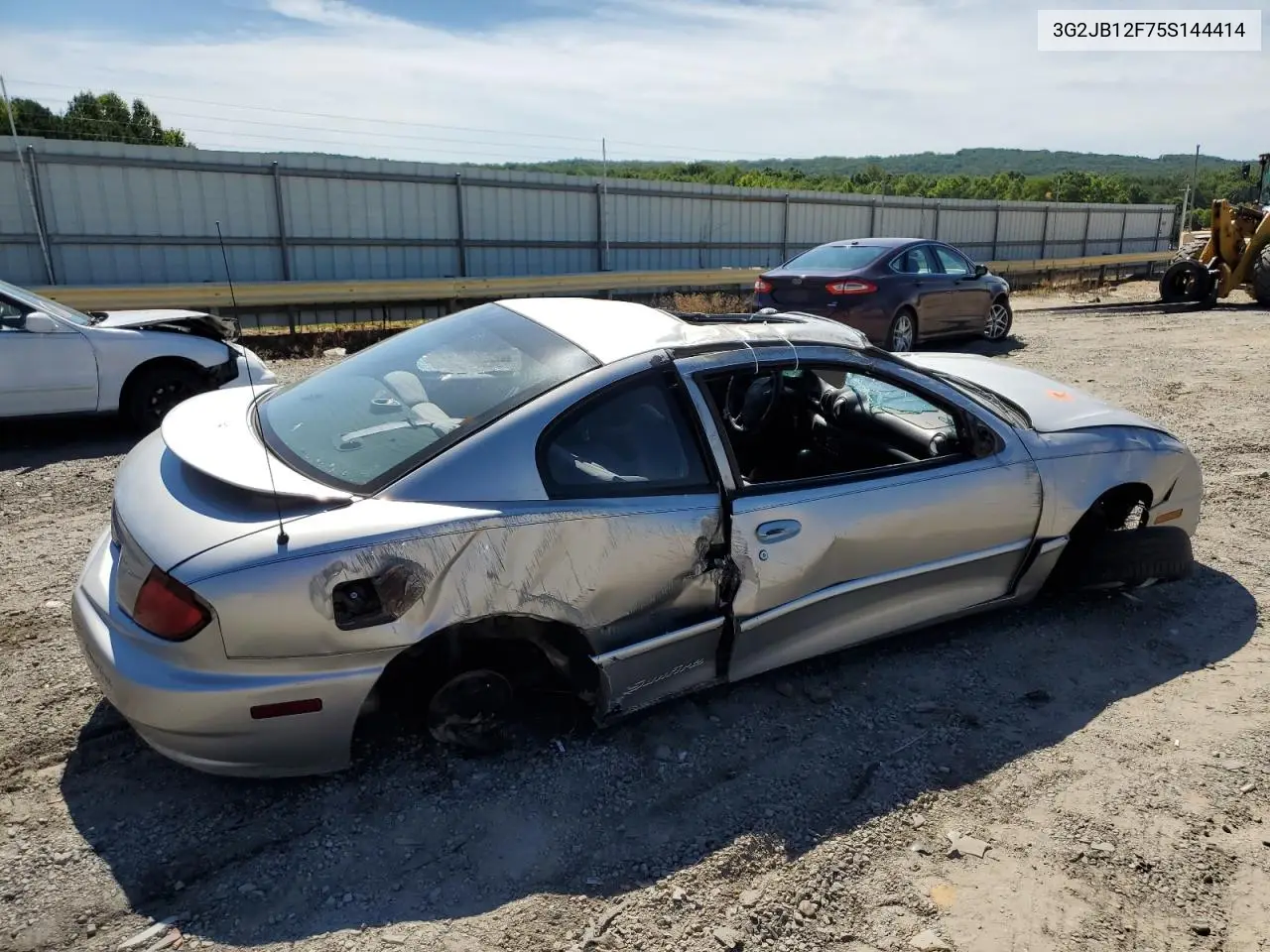 2005 Pontiac Sunfire VIN: 3G2JB12F75S144414 Lot: 57079075