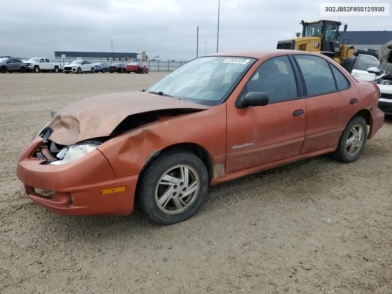 2005 Pontiac Sunfire Sl VIN: 3G2JB52F85S125930 Lot: 57524125