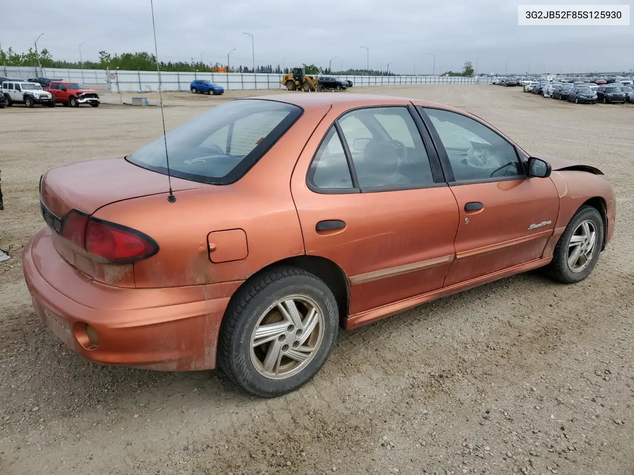 2005 Pontiac Sunfire Sl VIN: 3G2JB52F85S125930 Lot: 57524125