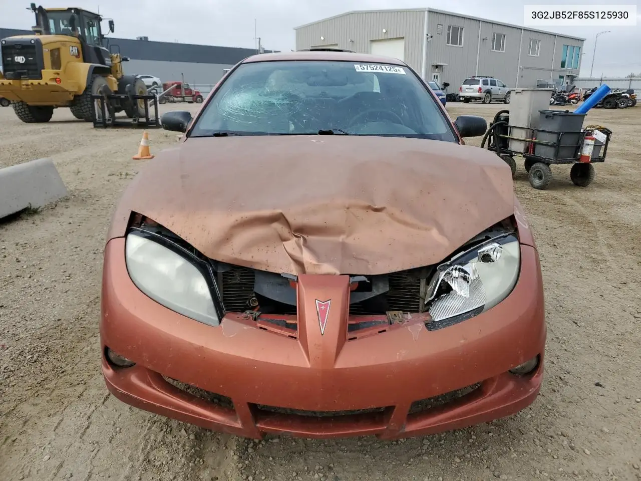2005 Pontiac Sunfire Sl VIN: 3G2JB52F85S125930 Lot: 57524125