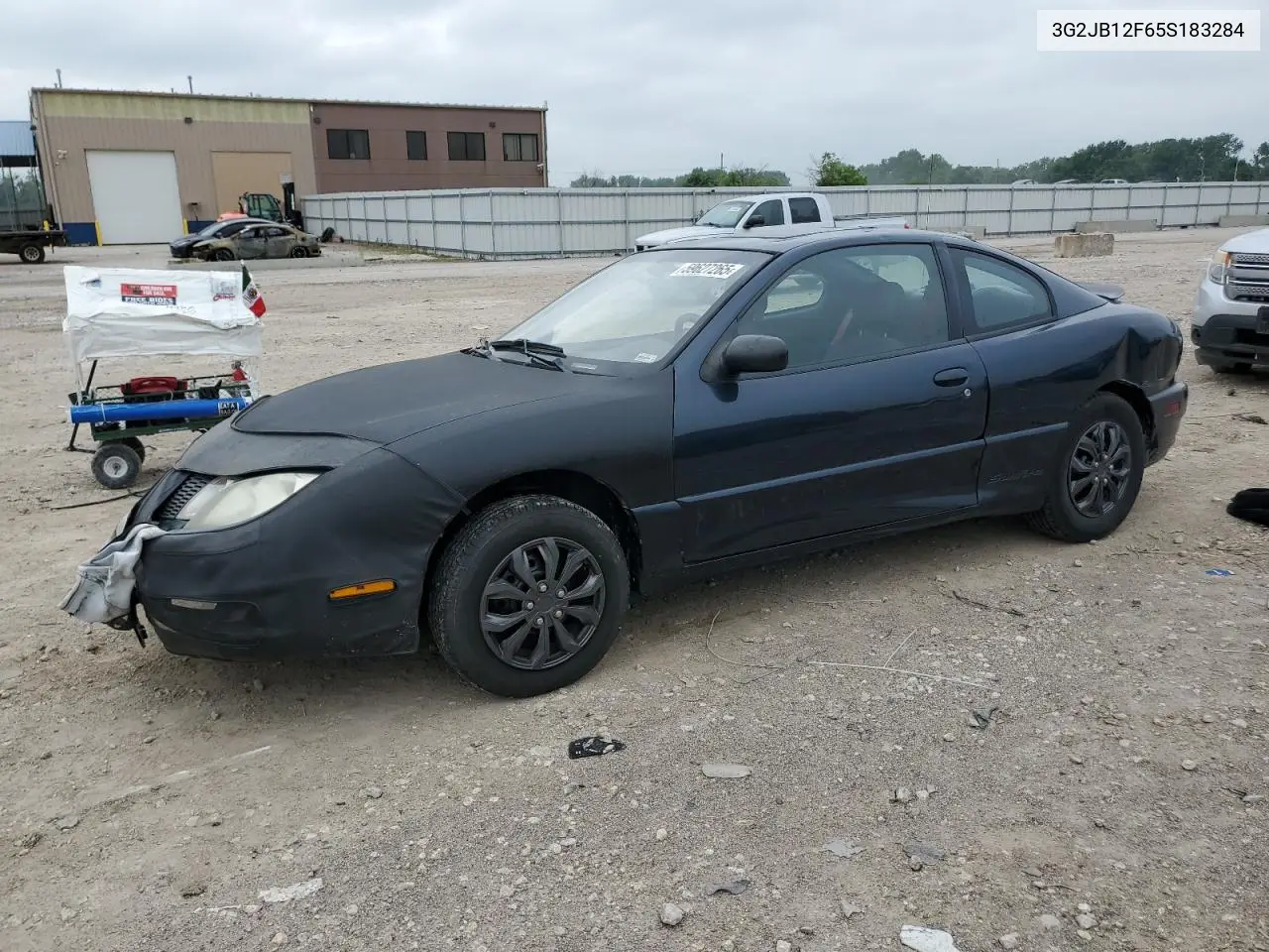 2005 Pontiac Sunfire VIN: 3G2JB12F65S183284 Lot: 59627265