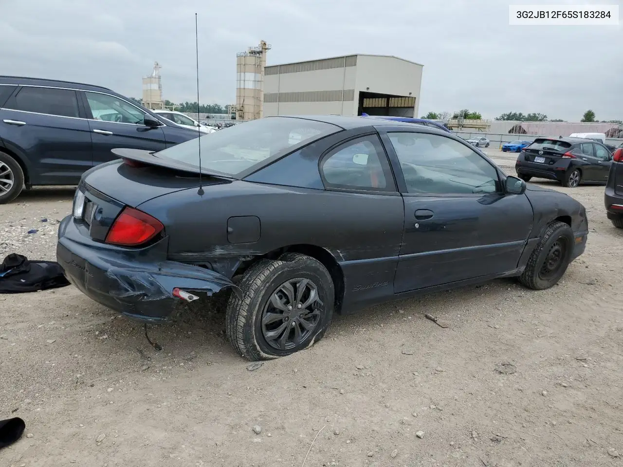 2005 Pontiac Sunfire VIN: 3G2JB12F65S183284 Lot: 59627265