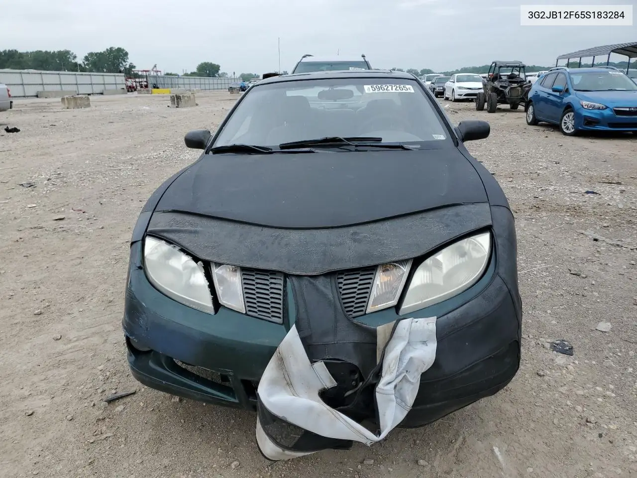 2005 Pontiac Sunfire VIN: 3G2JB12F65S183284 Lot: 59627265