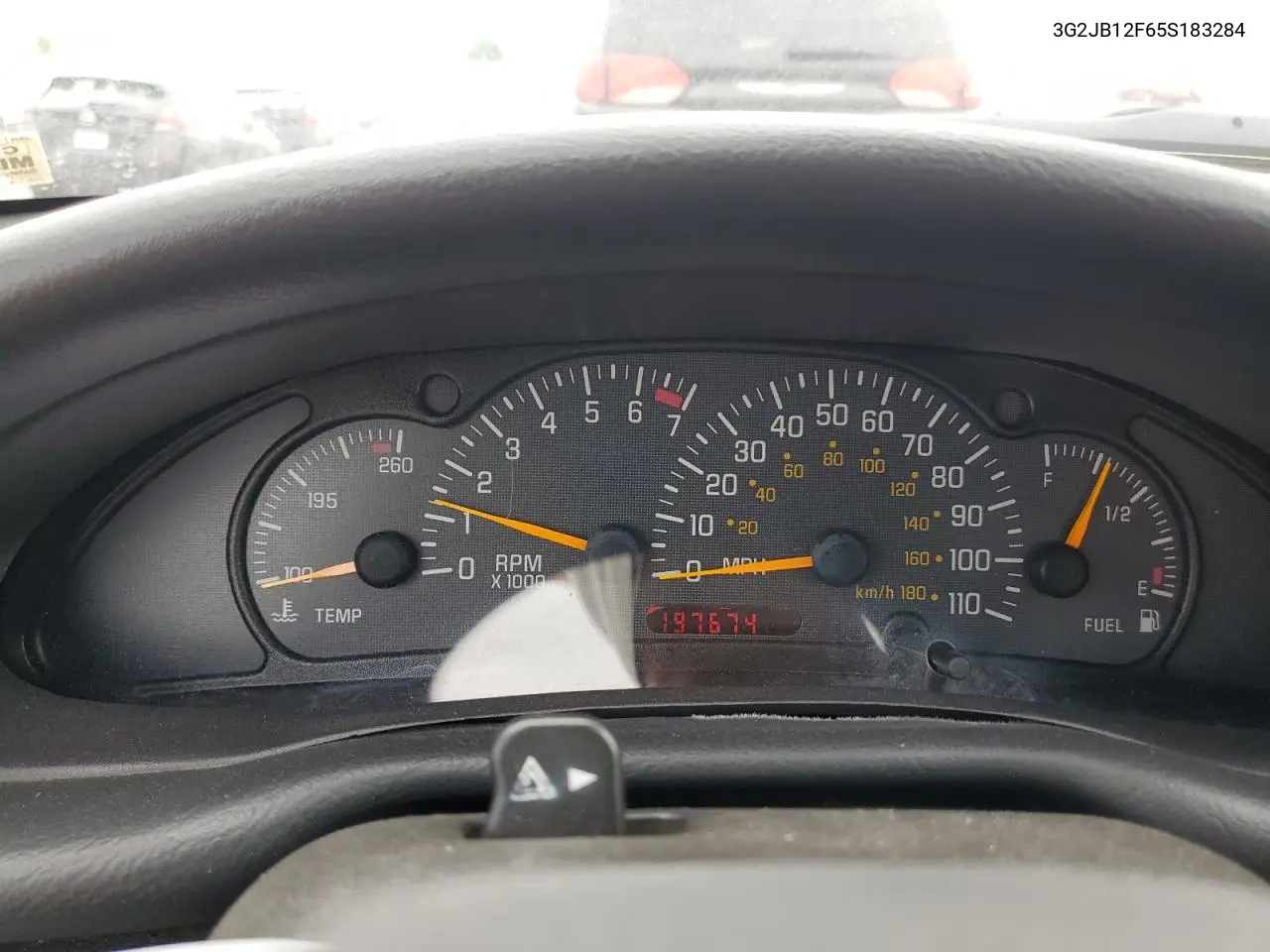 2005 Pontiac Sunfire VIN: 3G2JB12F65S183284 Lot: 59627265