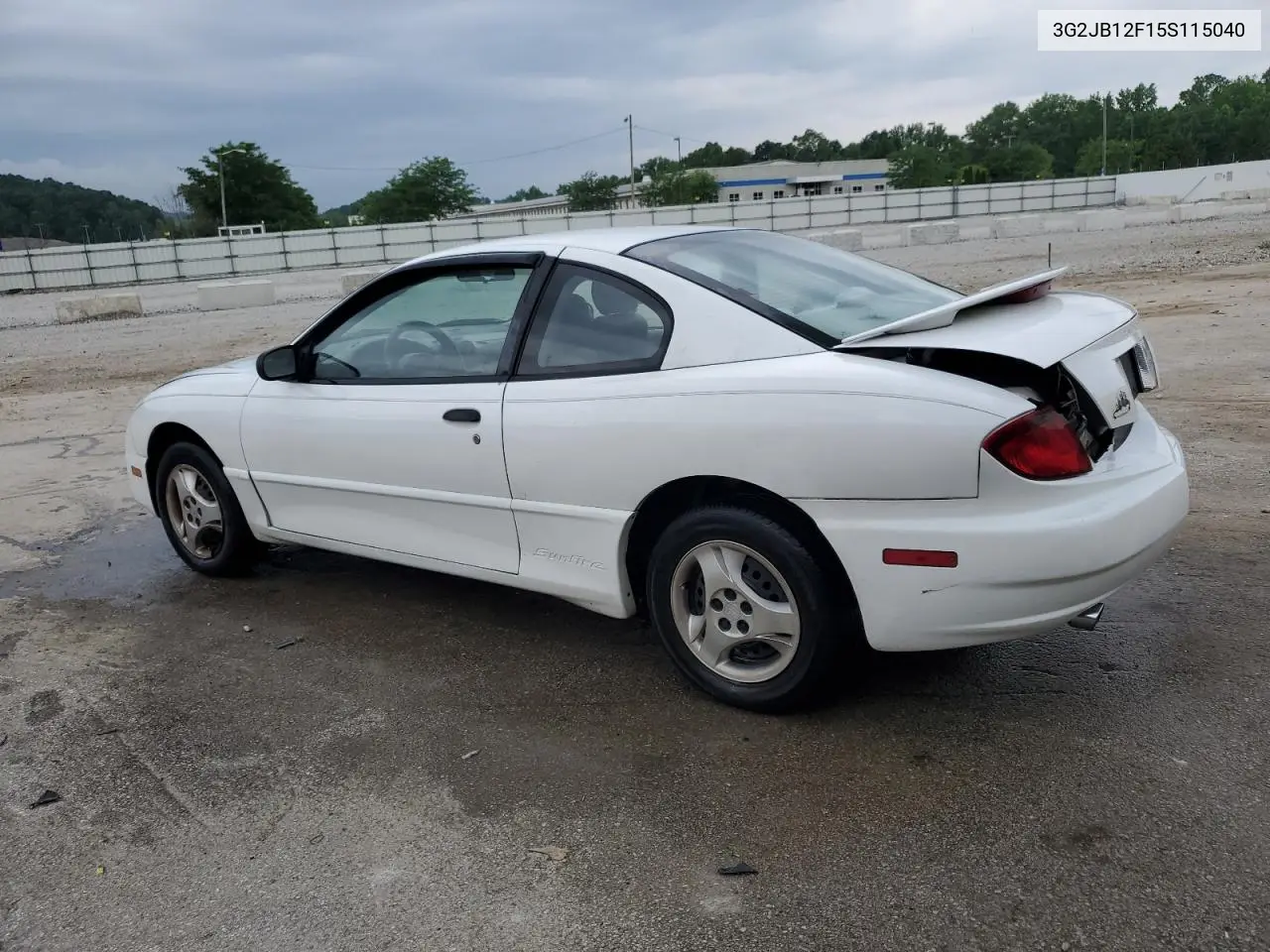 2005 Pontiac Sunfire VIN: 3G2JB12F15S115040 Lot: 60074275