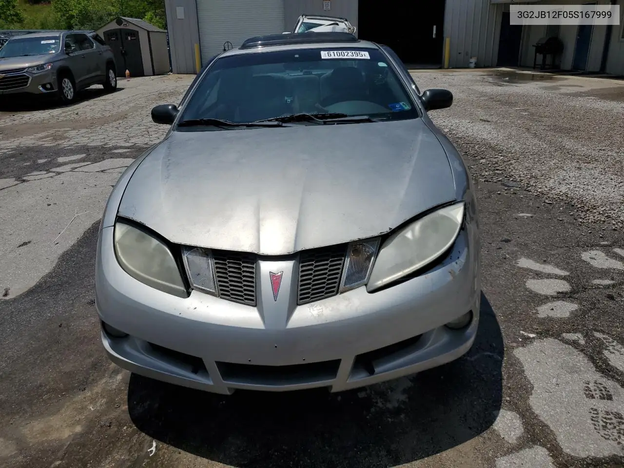 2005 Pontiac Sunfire VIN: 3G2JB12F05S167999 Lot: 61002395