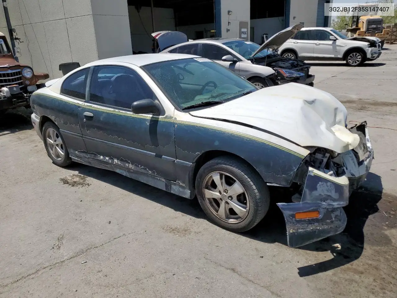 2005 Pontiac Sunfire VIN: 3G2JB12F35S147407 Lot: 61660285
