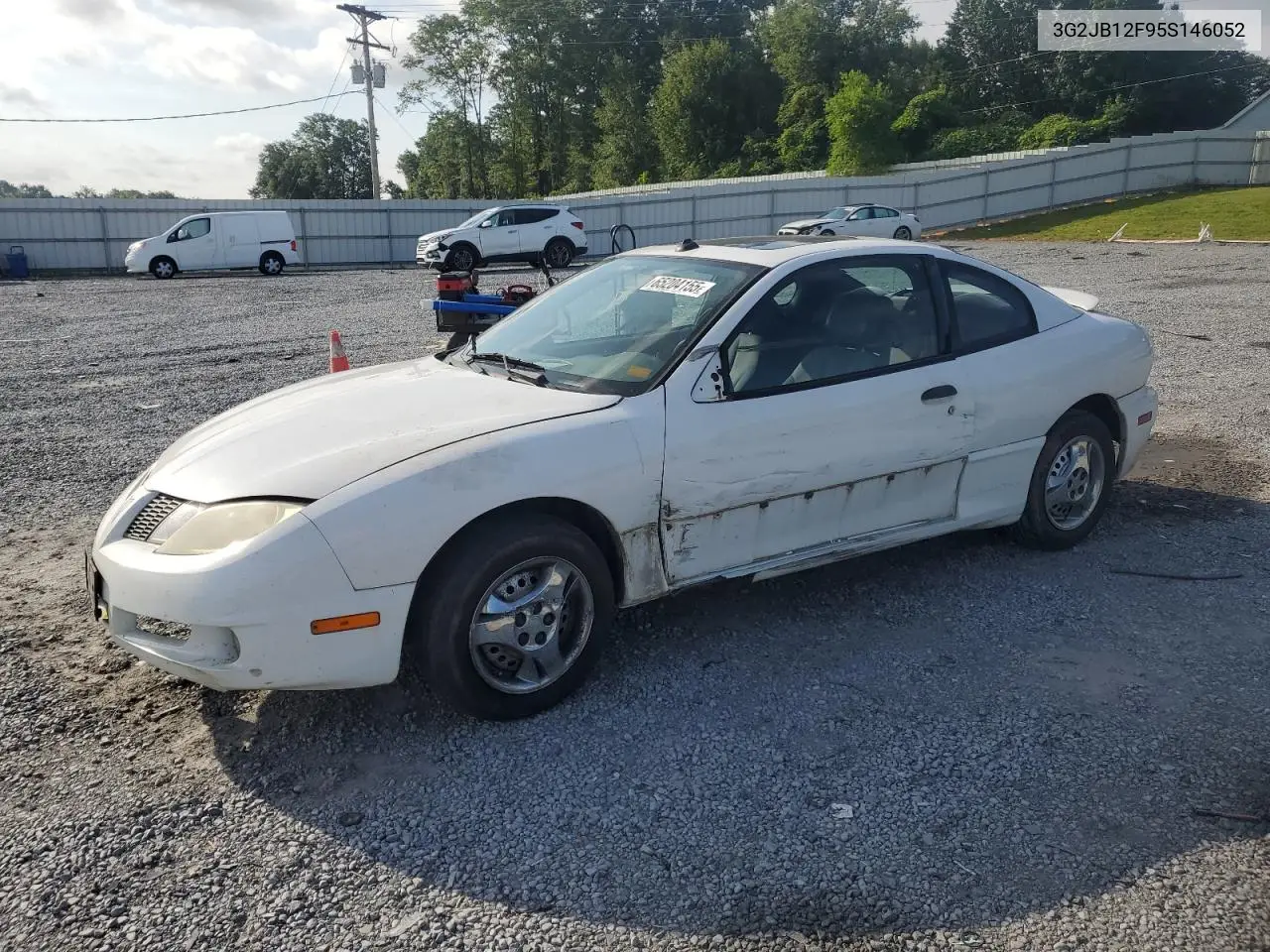 2005 Pontiac Sunfire VIN: 3G2JB12F95S146052 Lot: 65204155
