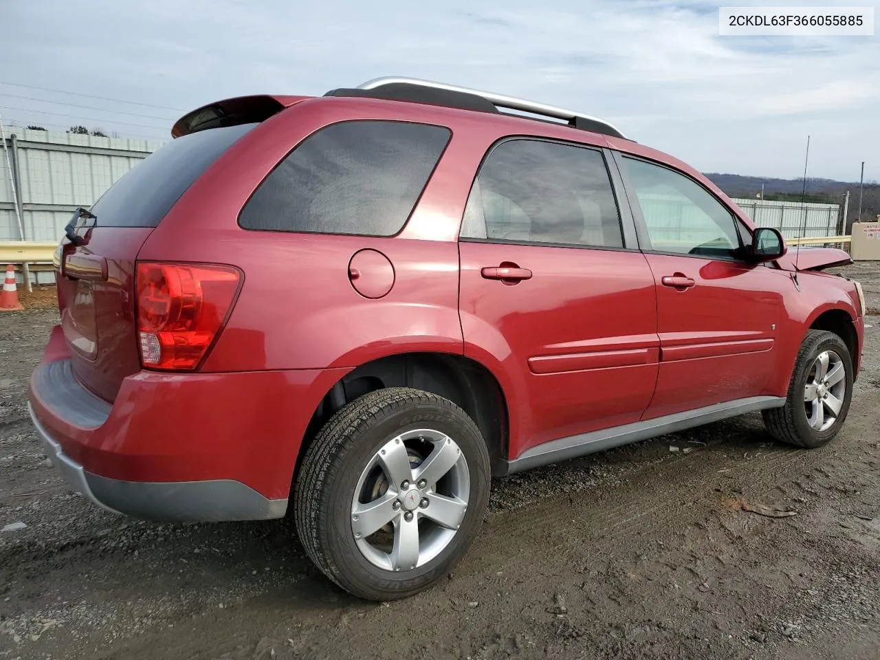 2006 Pontiac Torrent VIN: 2CKDL63F366055885 Lot: 43061845