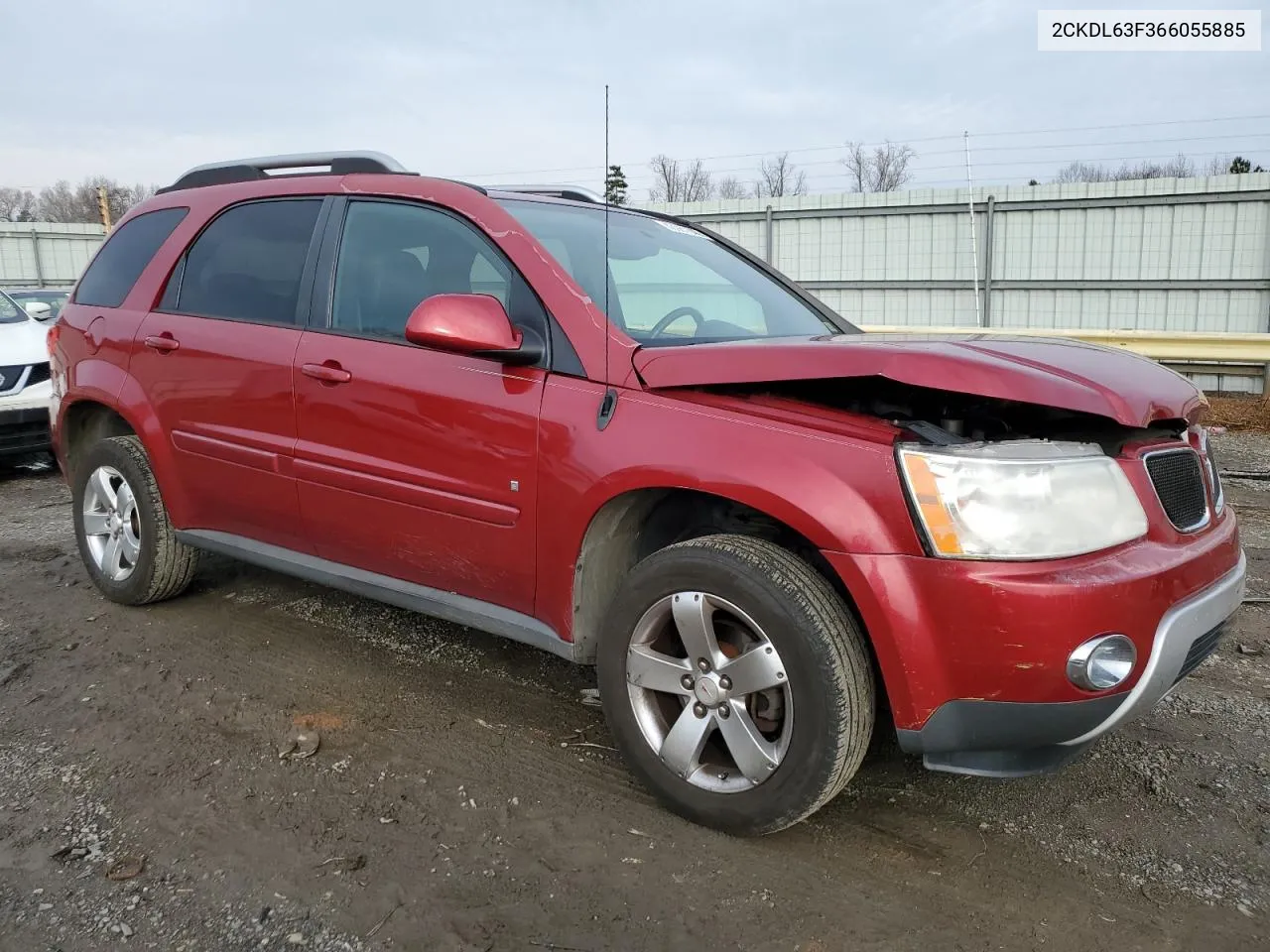 2006 Pontiac Torrent VIN: 2CKDL63F366055885 Lot: 43061845