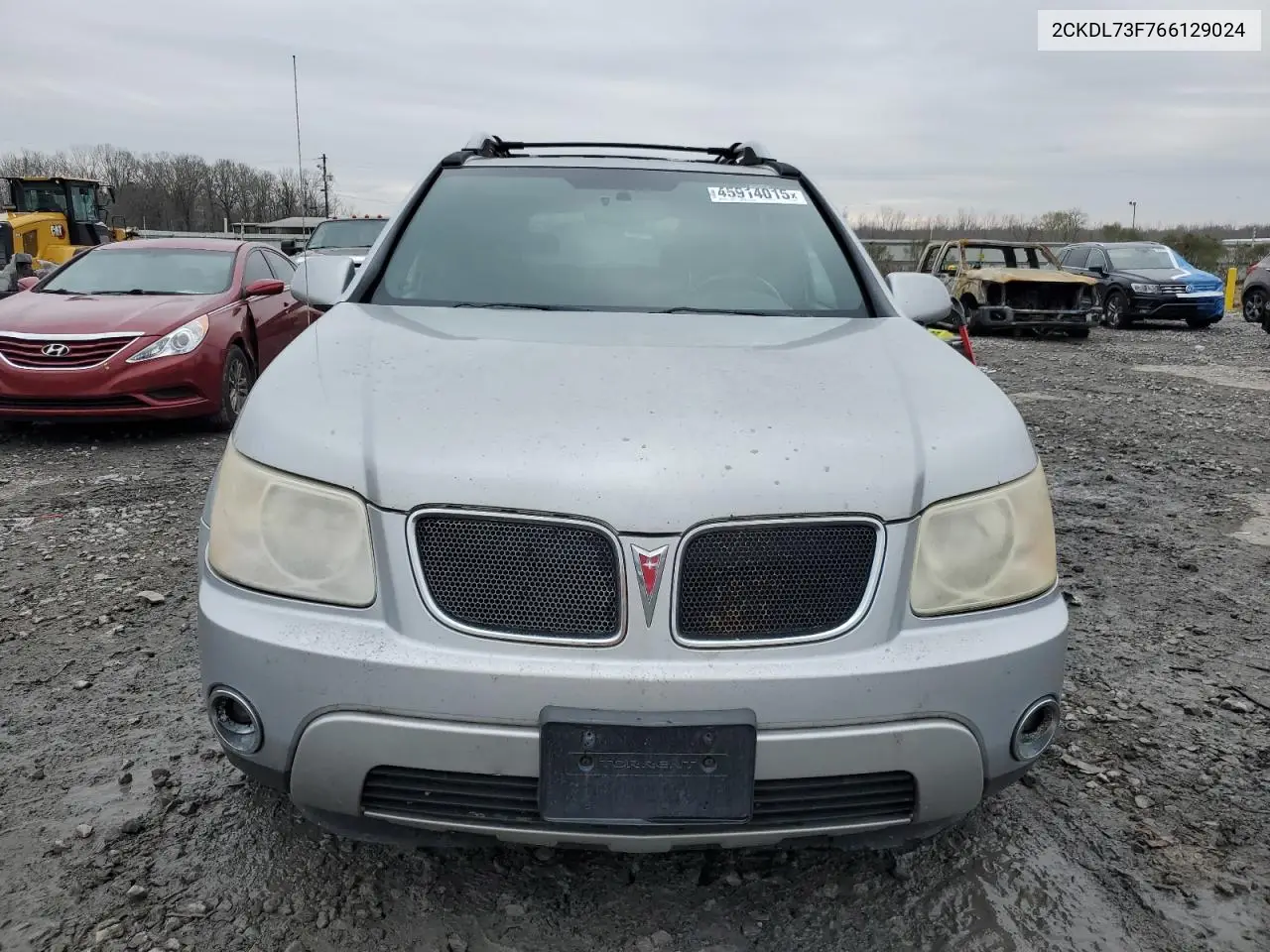 2006 Pontiac Torrent VIN: 2CKDL73F766129024 Lot: 45914015