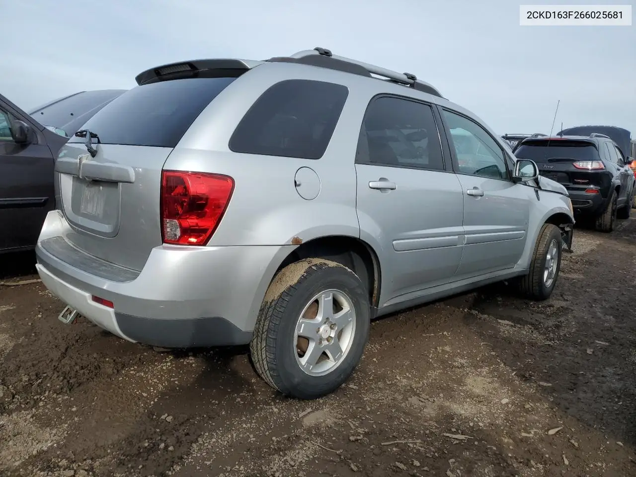 2006 Pontiac Torrent VIN: 2CKD163F266025681 Lot: 50155685