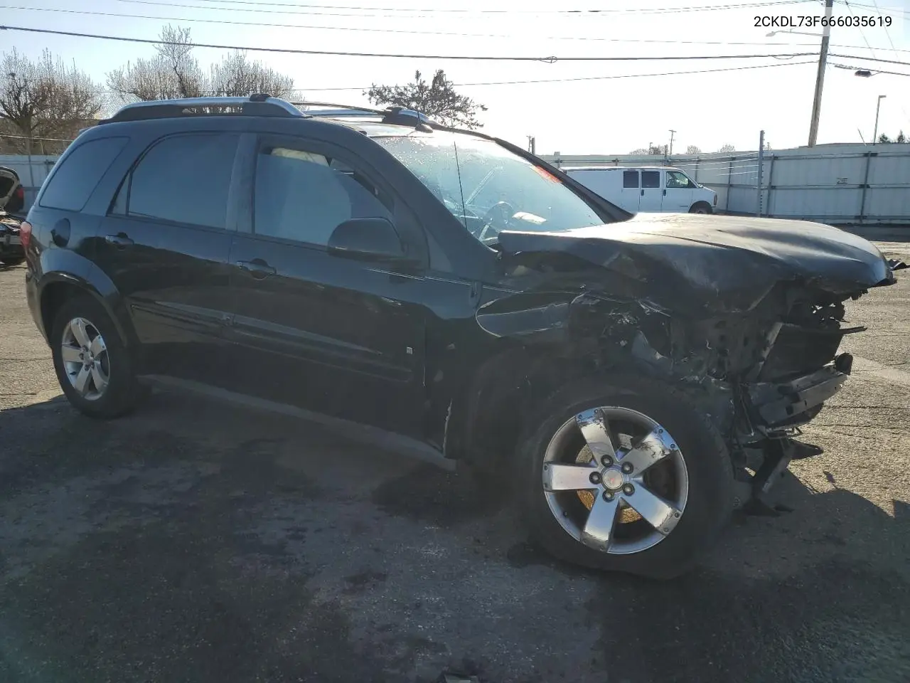 2006 Pontiac Torrent VIN: 2CKDL73F666035619 Lot: 50254445