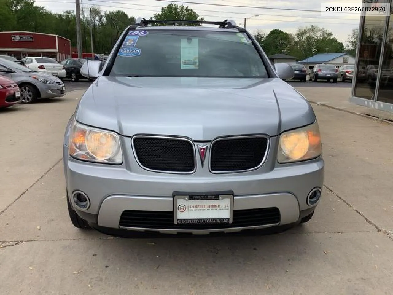 2006 Pontiac Torrent VIN: 2CKDL63F266072970 Lot: 51759802