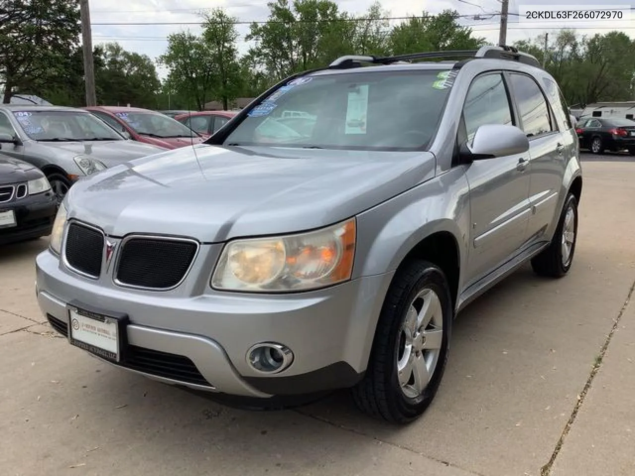 2006 Pontiac Torrent VIN: 2CKDL63F266072970 Lot: 51759802