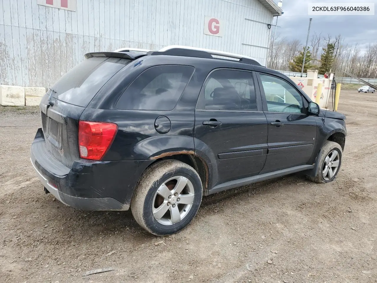 2006 Pontiac Torrent VIN: 2CKDL63F966040386 Lot: 53370795
