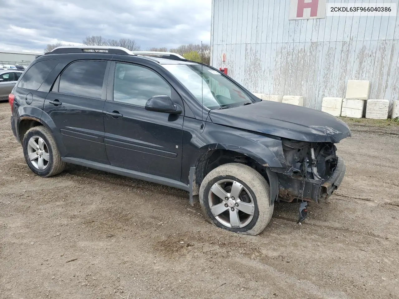 2006 Pontiac Torrent VIN: 2CKDL63F966040386 Lot: 53370795