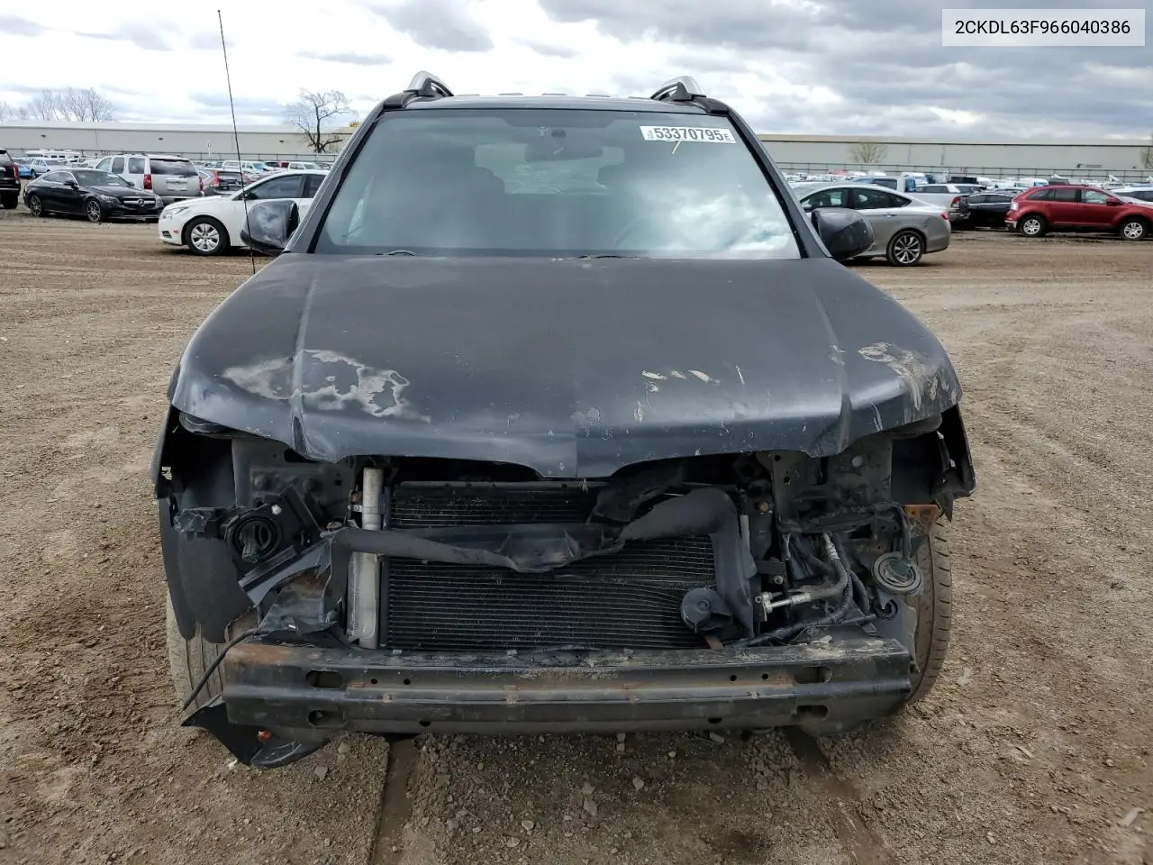 2006 Pontiac Torrent VIN: 2CKDL63F966040386 Lot: 53370795