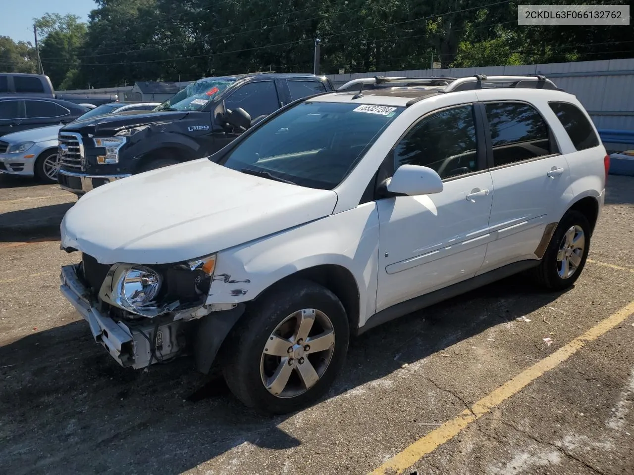 2006 Pontiac Torrent VIN: 2CKDL63F066132762 Lot: 55327204